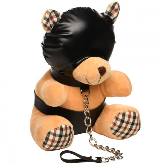 Hooded Bondage Teddy Bear